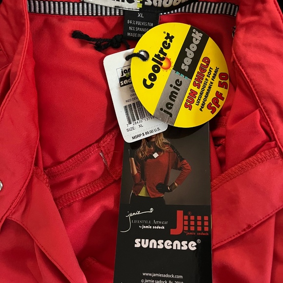 Jamie Sadock XL Golf Top NWT - Picture 4 of 4